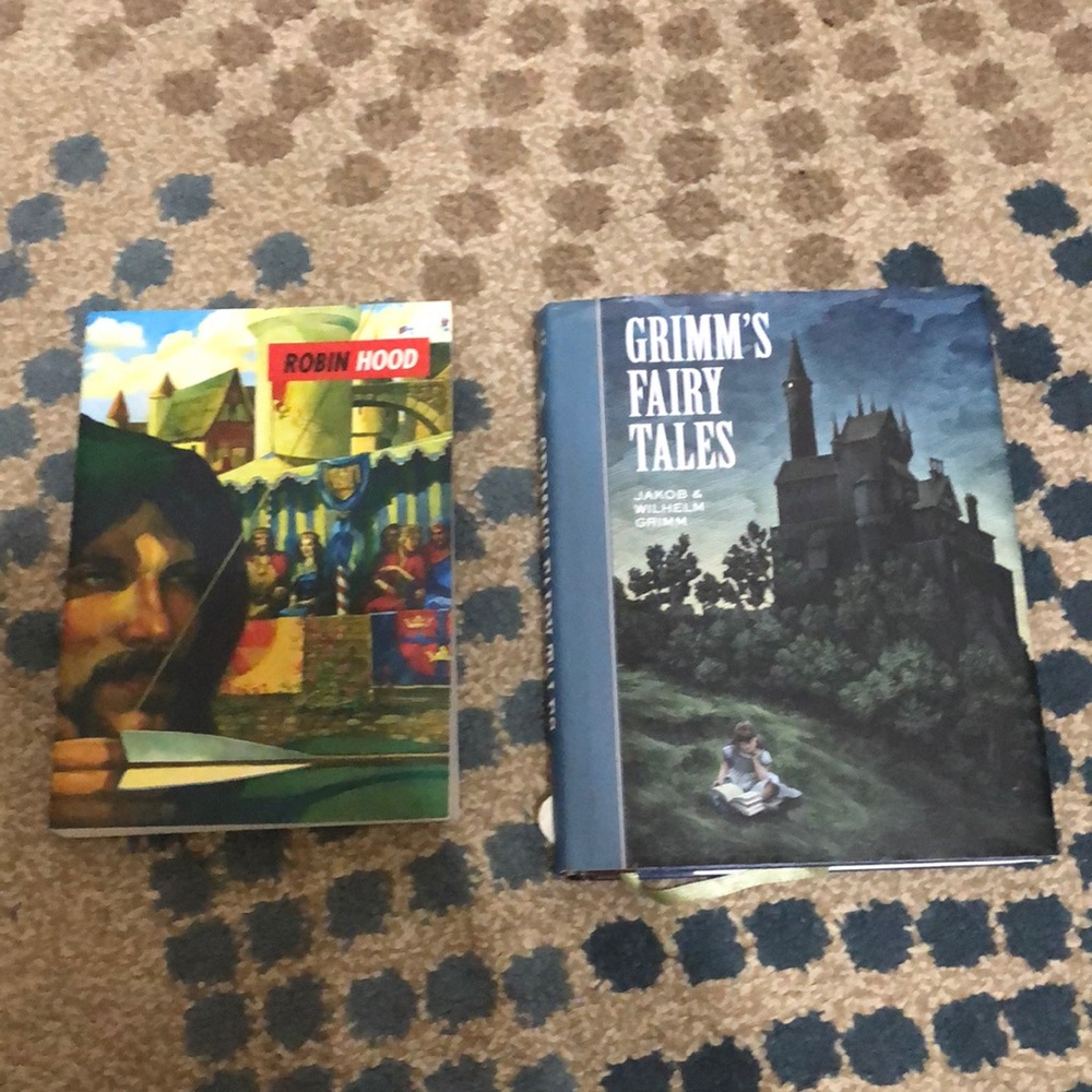 2 Fiction books hardcover and paperback